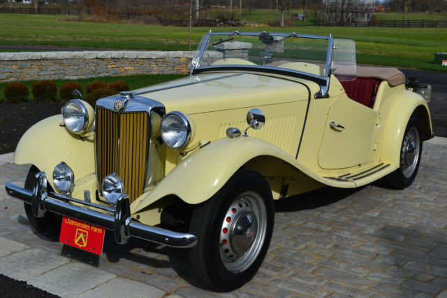 1954 MG TD 1954 MG T-Series TD