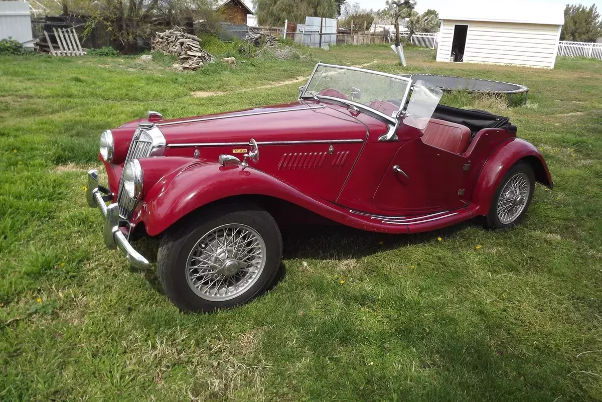 1954 MG TF Red 38K Miles 1954 MG TF