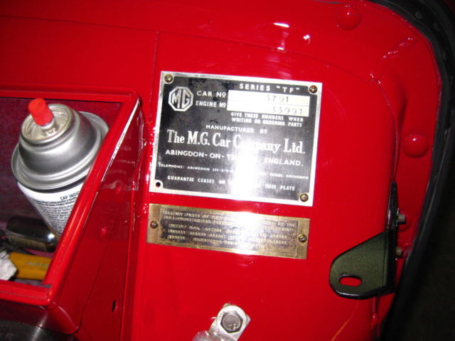 1954 MG T-Series - photo 3