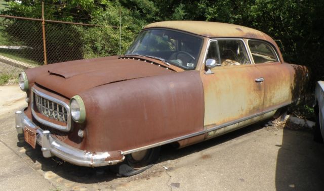 1954 Nash 2 Door Farina body Antique Barn find 1954 Nash