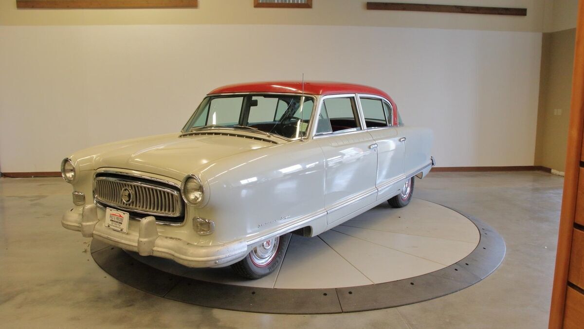 1954 Nash Airflyte White 1954 Nash Airflyte