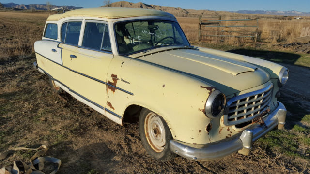 1954 Nash Rambler Custom Cross Country Station wagon Farina NO RESERVE 1955 Nash Custom Rambler Cross Country Station Wagon