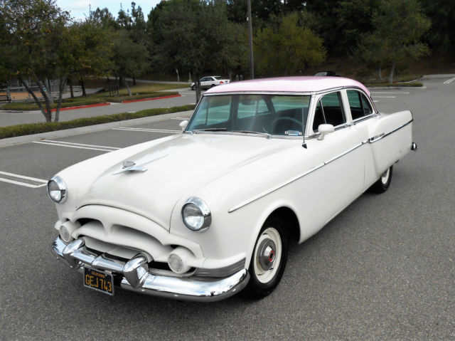 1954 Packard Super Clipper Black Plate TIME CAPSULE CAR 1954 Packard California Super Clipper Original California black plate