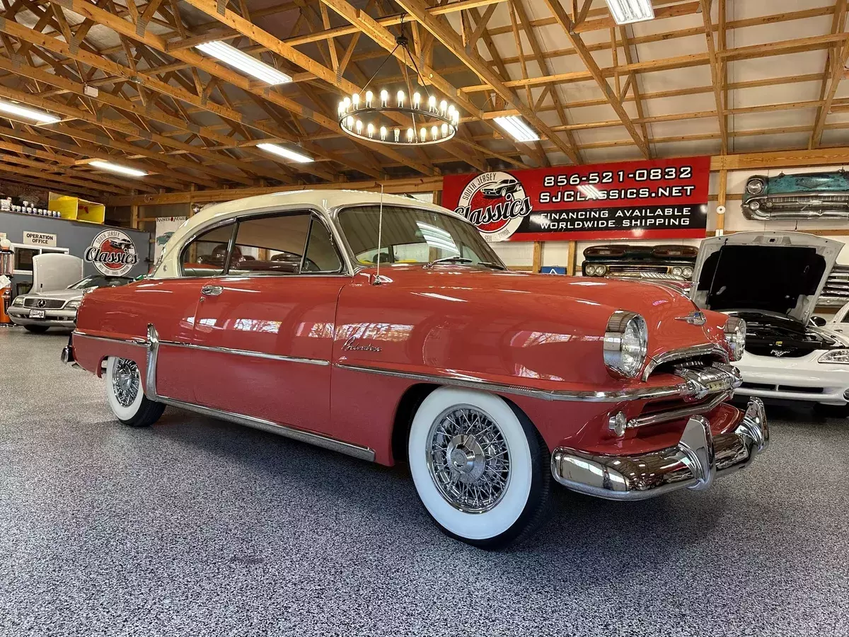 1954 Plymouth Belvedere 2dr Hardtop Santa Rosa Coral & White Restored Must See! 1954 Plymouth Belvedere Hardtop Santa Rosa Coral & White Restored