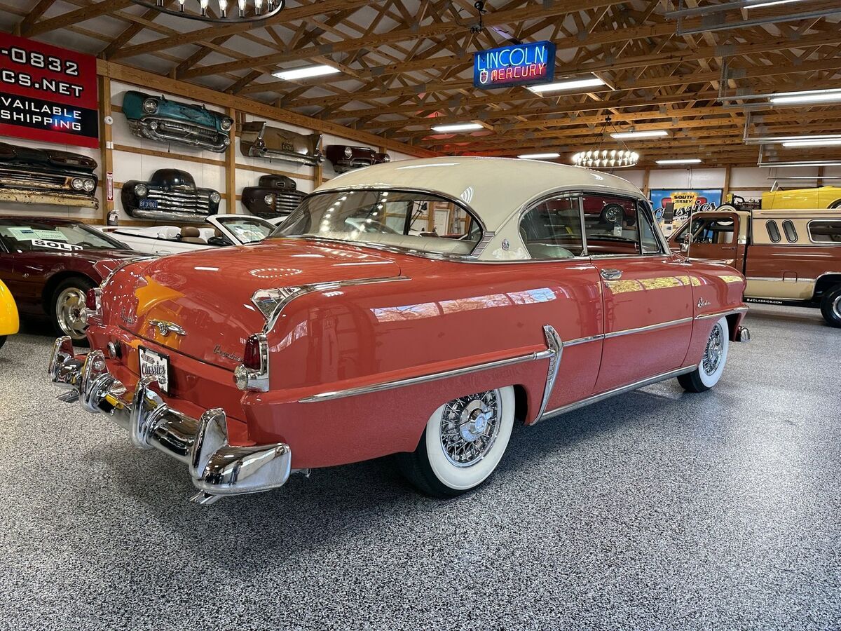 1954 Plymouth Belvedere Hardtop Santa Rosa Coral & White Restored - photo 5