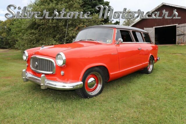 1954 Red Flathead Inline 6 Rare and Unusual 3 Speed Manual 1954 Nash Rambler Deliveryman American