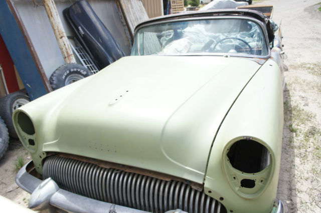 1954 Skylark Project - Perfect car to return to original or restromod project. 1954 Buick Skylark Skylark