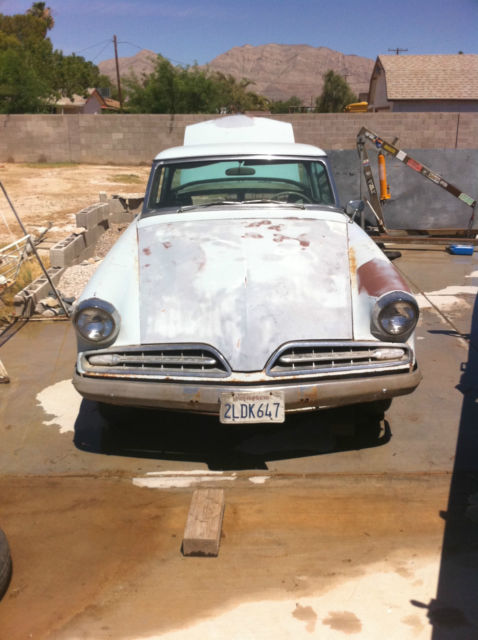 1954 Studebaker 2 door pillarless coupe 1954 Studebaker