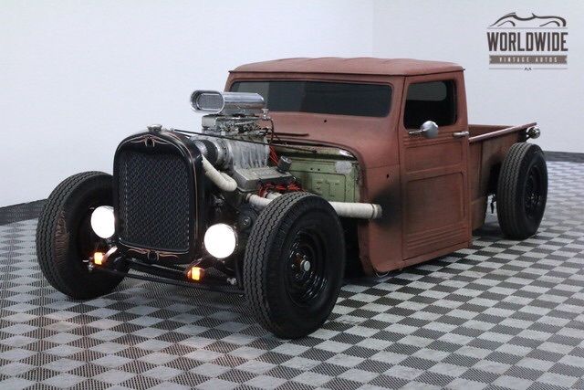 1954 Willy's chop top truck hot rod rat rod 1954 Willys Truck