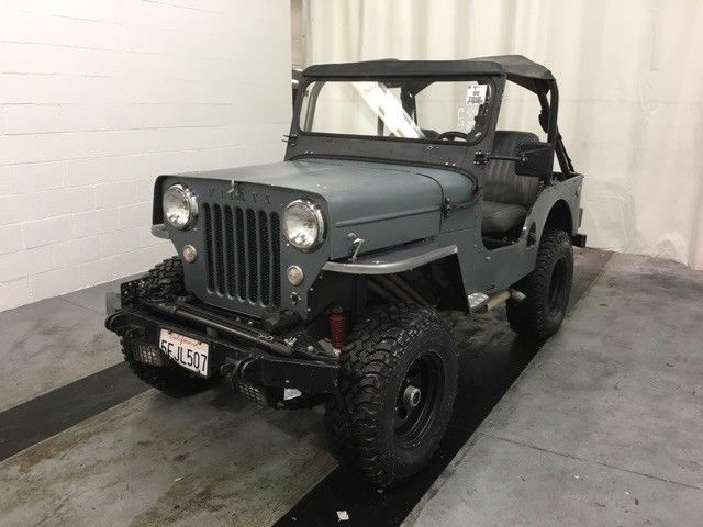 1954 Willys Jeep CJ-3B Universal 8538 Miles Green 350 Manual 1954 Willys Jeep CJ-3B Universal