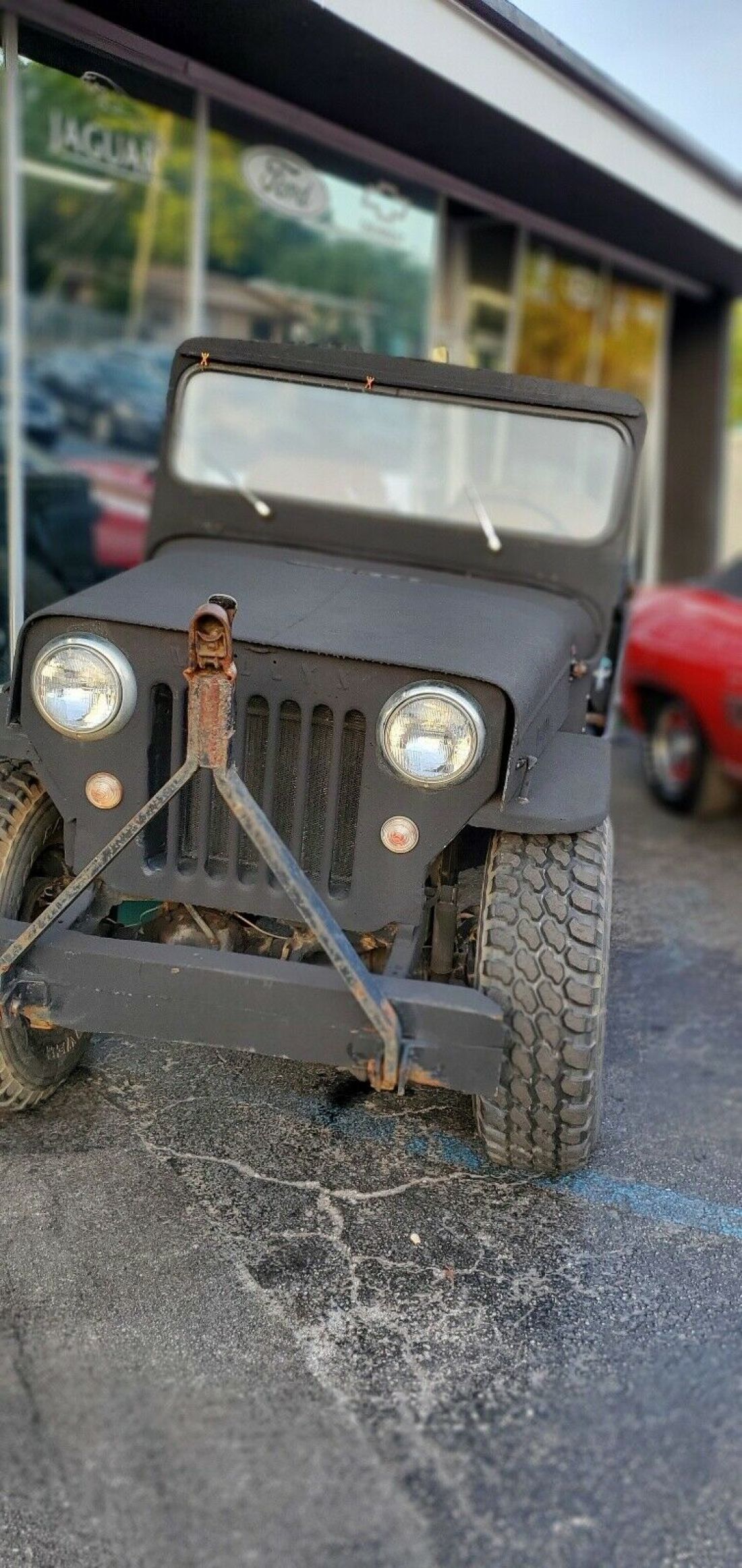 1954 Willys jeep Coupe Black 4WD Automatic 1954 Willys jeep