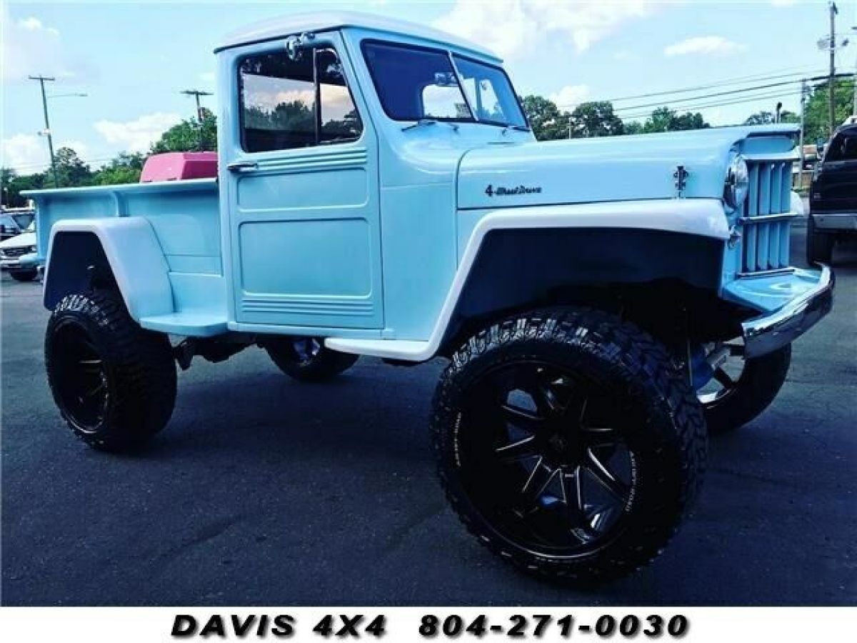 1954 Willys JEEP Restored Classic Lifted 4 Wheel Drive Pick up - photo 5