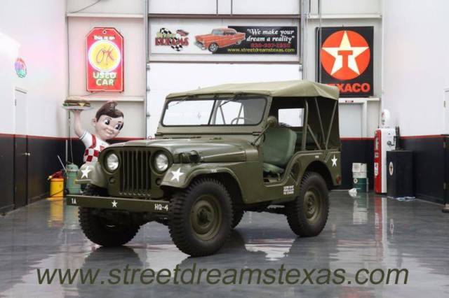 1954 Willys Jeepster 48919 Miles Camouflage Green Convertible 134 ci I4 Manual 1954 Willys Jeepster --