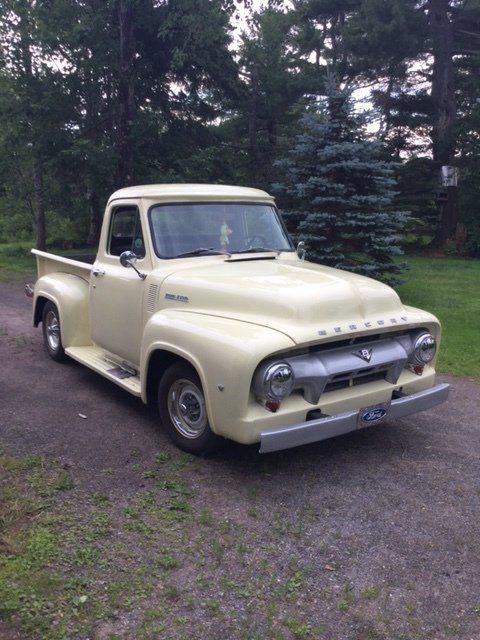 1954 Yellow Restored Great Driver Manual Three on The Tree 302 CID 1954 Ford F100