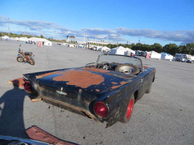 1955 1956 PARTS CAR ? 327 IMPALA CAN DELIV 327 MOTOR AND REGS TO 1965 HISTORY 1957 Ford Thunderbird