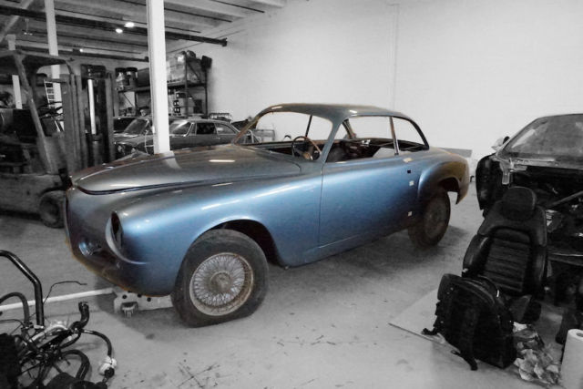 1955 Alfa Romeo 1900 CSS Touring bodied, five window coupe. Very good project. 1955 Alfa Romeo Other blue