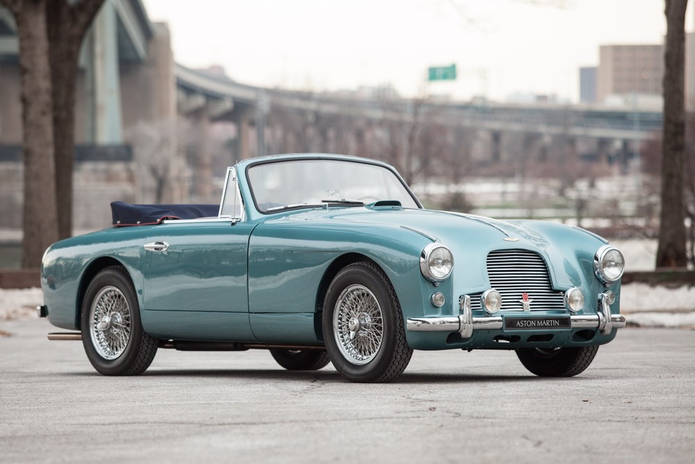 1955 Aston Martin DB2/4 0 Blue Manual 1955 Aston Martin DB2/4