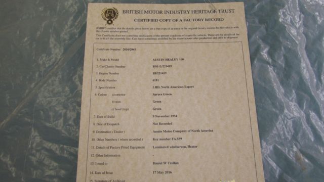 1955 Austin Healey Other - photo 6