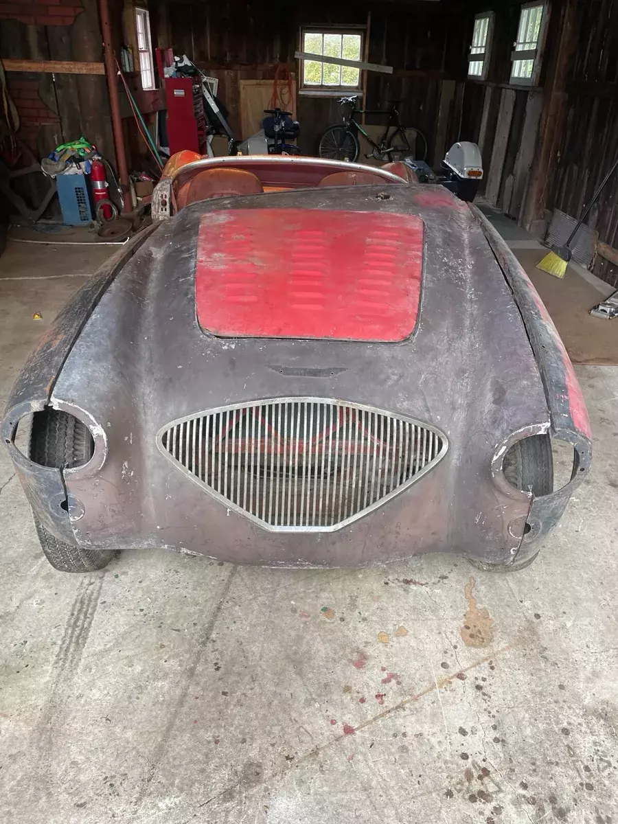 1955 Austin Healey 100 Red 1955 Austin Healey 100