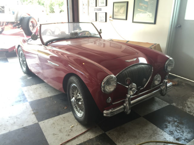 1955 AUSTIN HEALEY 100 SHOW WINNER 2 OWNERS SINCE NEW! BEAUTIFUL FLORIDA CAR. 1955 Austin Healey 100