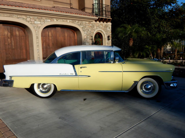 1955 Bel Air V8 Power Pack Sport Coupe Restored 2 Door No Post Hardtop 1955 Chevrolet Bel Air/150/210 Sport Coupe - 2 Door No Post Hardtop