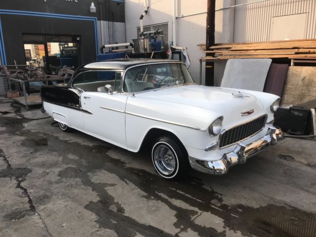 1955 BelAir 2 Door hardtop No Post! Weekend Cruiser! Trifive 1955 Chevrolet Bel Air/150/210