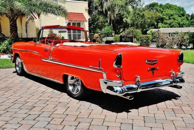 1955 Belair w/ Power Steering Power Front Disc Brakes Power Top 350 V8 Auto 1955 Chevrolet Bel Air/150/210 Convertible Absolutely Stunning Restoration
