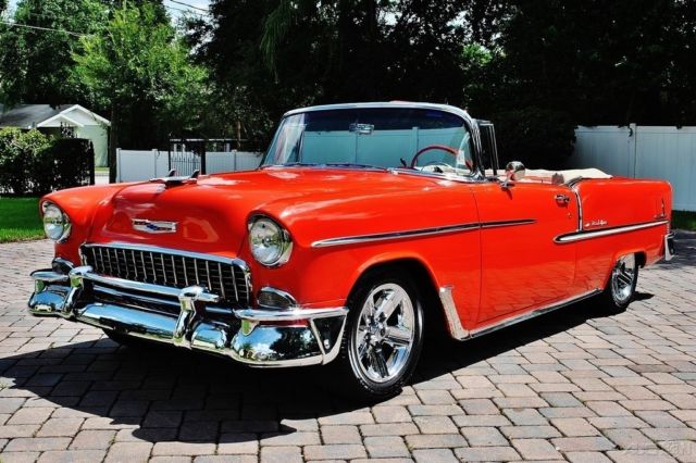1955 Chevrolet Bel Air/150/210 Convertible Absolutely Stunning Restoration - photo 4