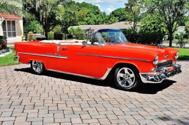 1955 Chevrolet Bel Air/150/210 Convertible Absolutely Stunning Restoration - photo 9