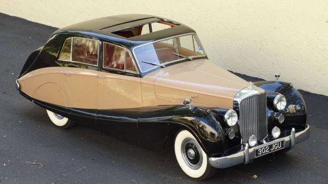 1955 BENTLEY R TYPE WITH ELEGANT FREESTONE & WEBB ALUMINUM BODY VERY COLLECTIBLE 1955 Bentley R TYPE FREESTONE WEBB COACH BUILDERS