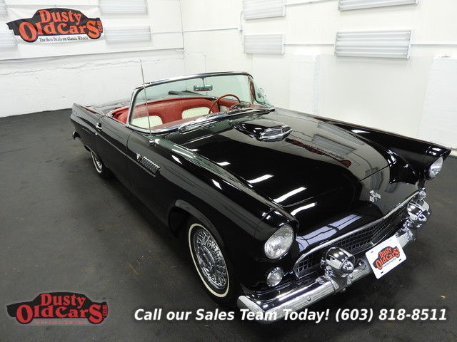 1955 Black Runs Drives Body Inter VGood 292V8 3spd auto! 1955 Ford Thunderbird Runs Drives Body Inter VGood 292V8 3spd auto