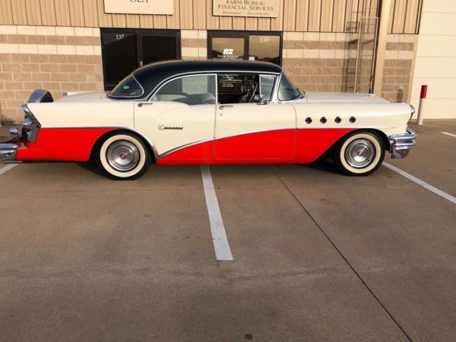 1955 Buick Century Black and White and Red - photo 2