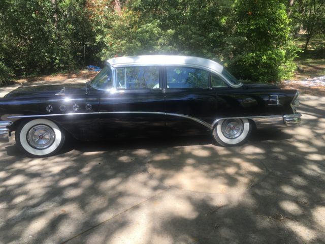1955 Buick Roadmaster Black with White Top - photo 2
