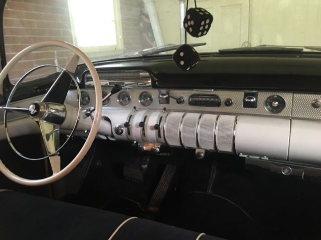 1955 Buick Roadmaster Black with White Top - photo 6