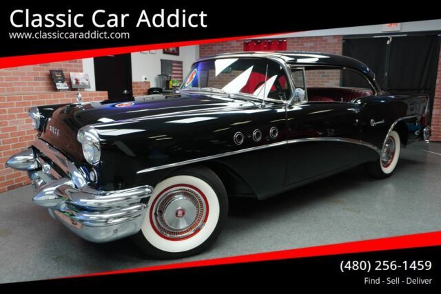 1955 Buick Special 2 Door Hardtop 9140 Miles Black Coupe 264 Buick Nail Head Aut 1955 Buick Special 2 Door Hardtop