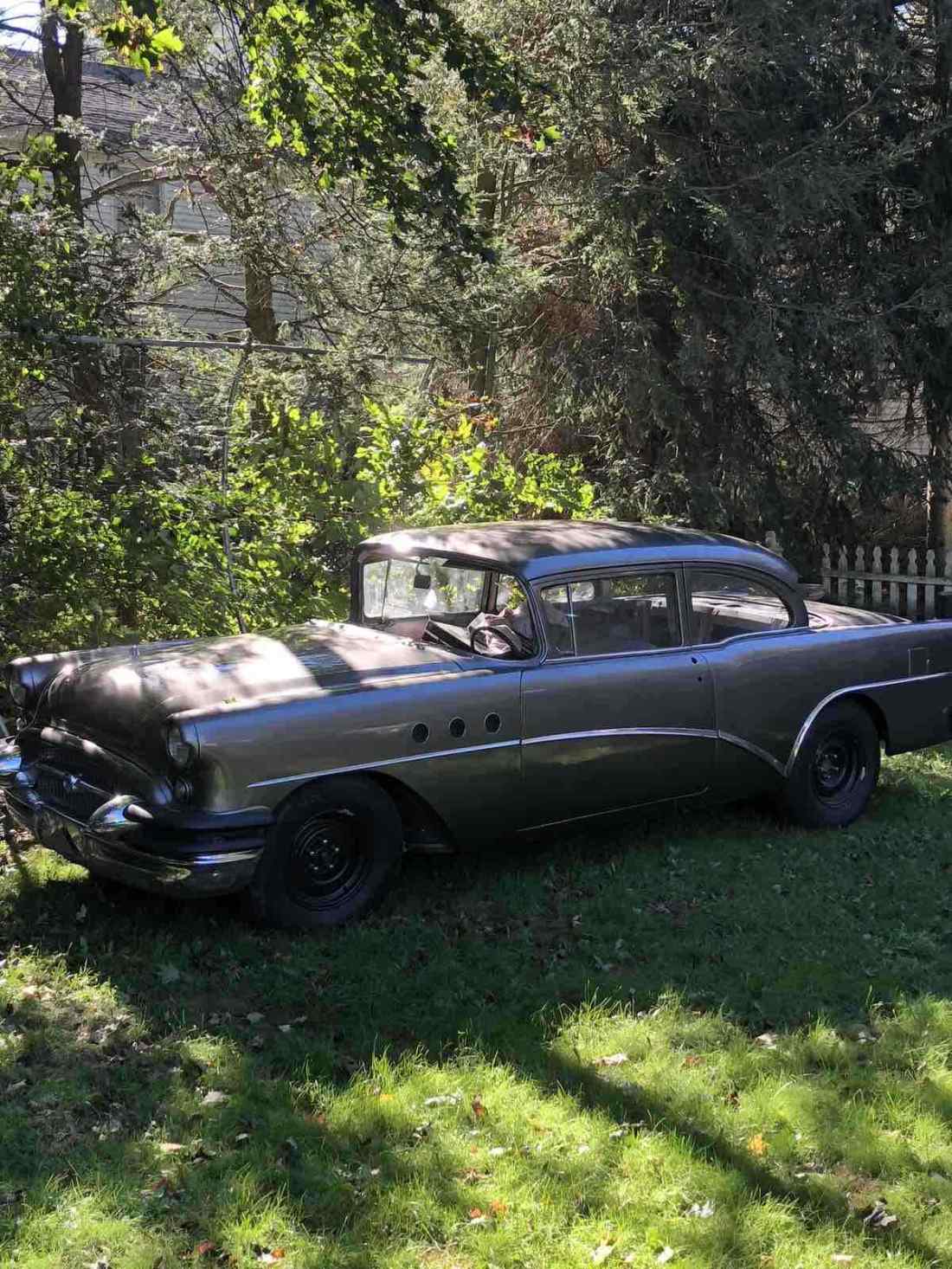 1955 Buick Special Sedan Grey RWD Automatic 1955 Buick Special