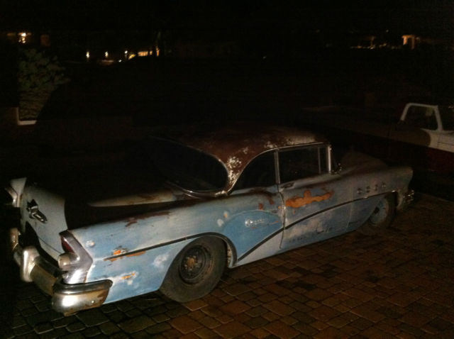 1955 Buick Super Hardtop Coupe 322 V8 Blue Patina Complete 1955 Buick Super Hardtop Coupe Super Hardtop Coupe