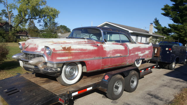1955 cadillac coupe deville good for restoration or for parts has 390 engine 1955 Cadillac DeVille