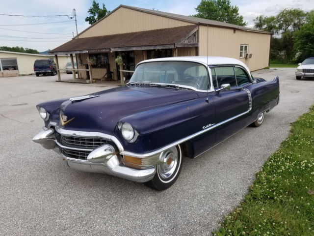 1955 Cadillac Coupe DeVille Solid Car Runs Great Lots of Extra Parts 1955 Cadillac DeVille Coupe DeVille
