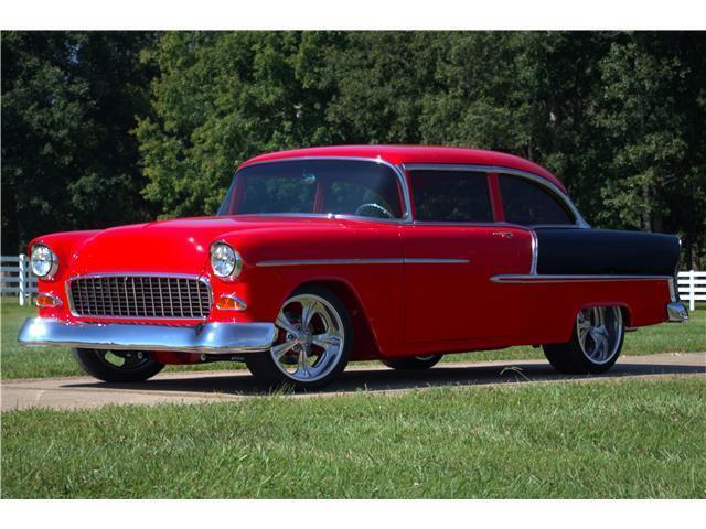 1955 Chevrolet 150 Custom Red/Black - photo 10