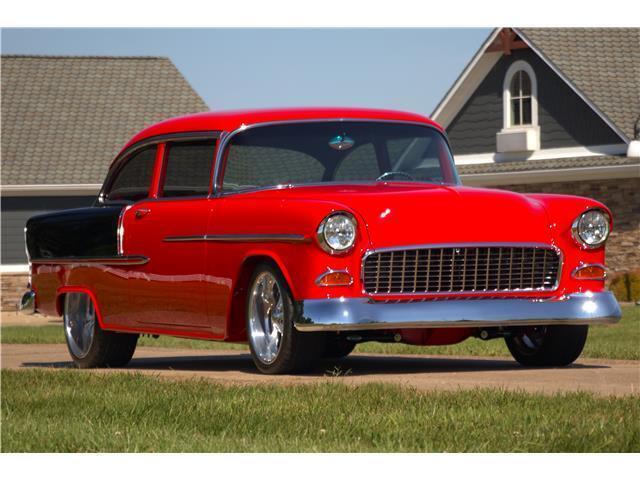 1955 Chevrolet 150 Custom Red/Black - photo 12