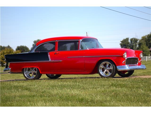 1955 Chevrolet 150 Custom Red/Black - photo 13