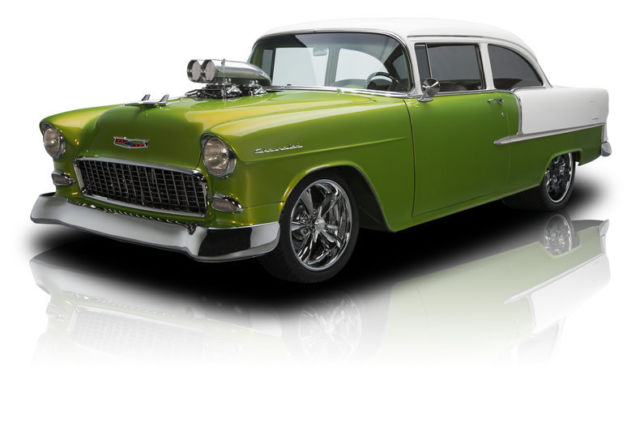 1955 Chevrolet 210 1368 Miles Green Sedan 540 V8 3 Speed Automatic 1955 Chevrolet Bel Air/150/210 --