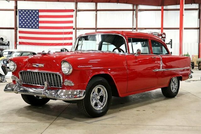 1955 Chevrolet 210 15831 Miles Red Coupe 350cid V8 Automatic 1955 Chevrolet Bel Air/150/210 --