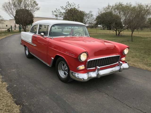 1955 Chevrolet Bel Air/150/210 383 stroker Muncie 4 speed Cragers AC nice - photo 10