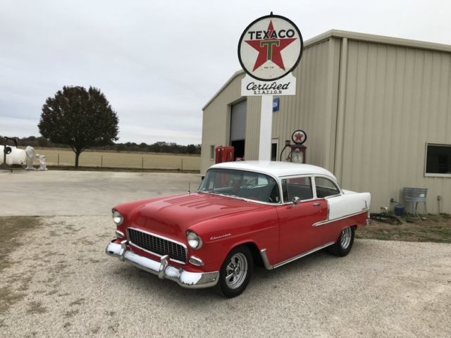 1955 Chevrolet Bel Air/150/210 383 stroker Muncie 4 speed Cragers AC nice - photo 12