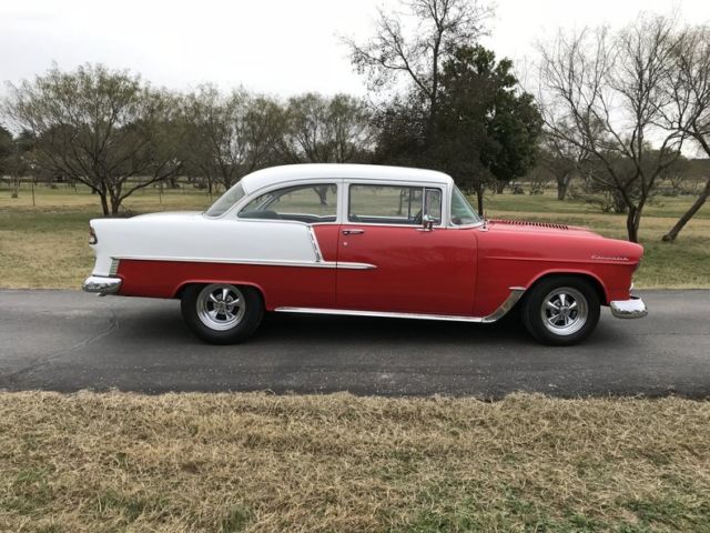 1955 Chevrolet Bel Air/150/210 383 stroker Muncie 4 speed Cragers AC nice - photo 2