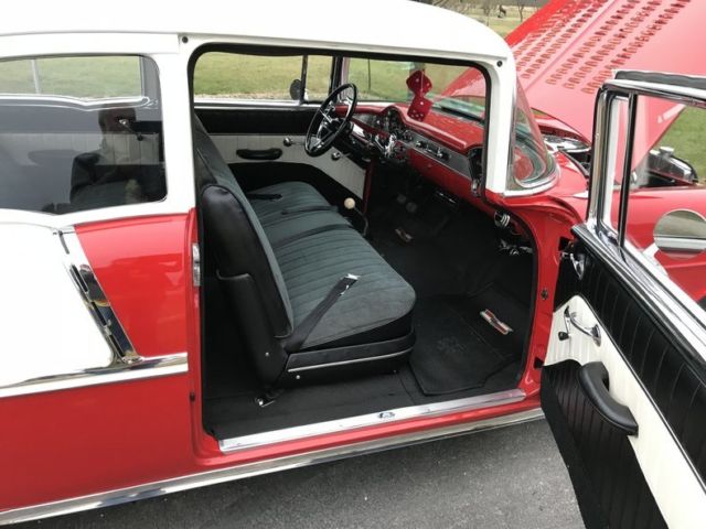 1955 Chevrolet Bel Air/150/210 383 stroker Muncie 4 speed Cragers AC nice - photo 7