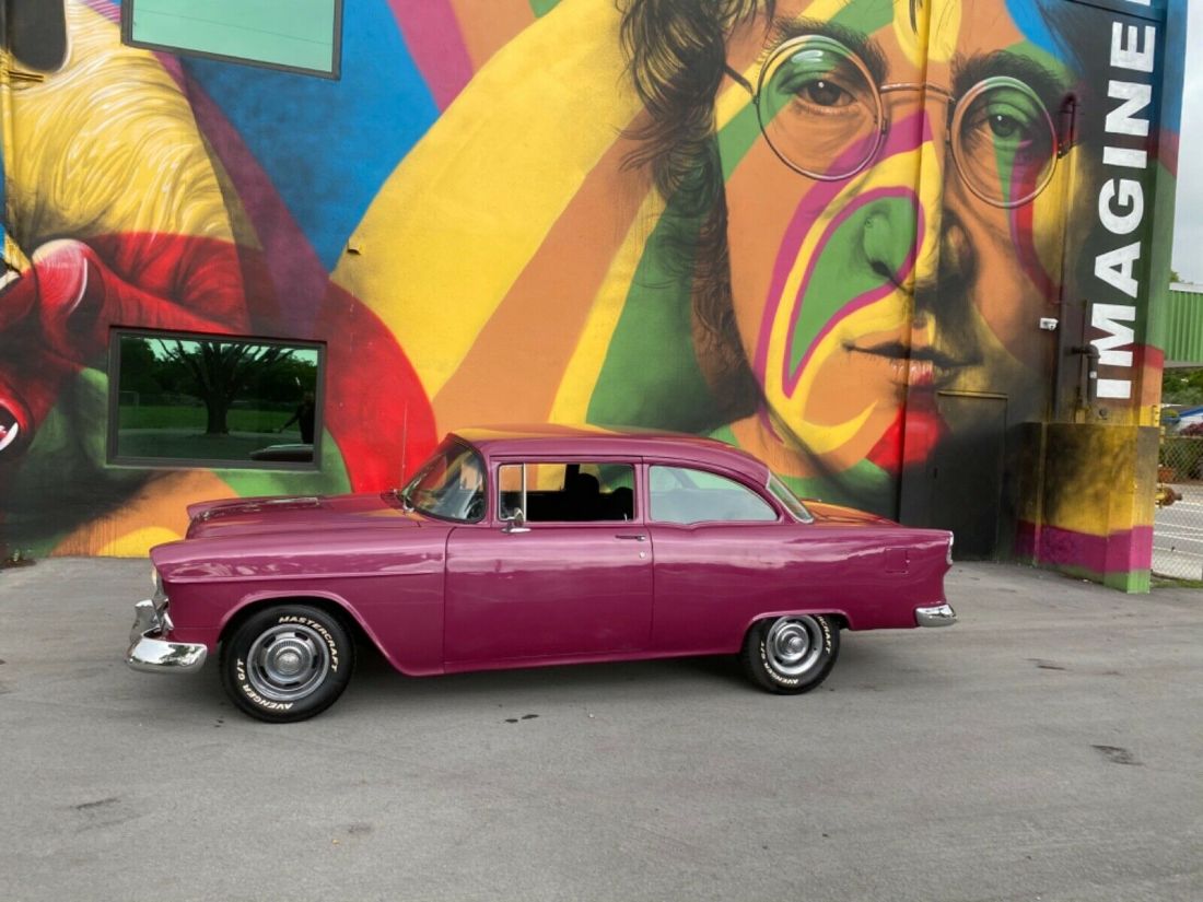1955 CHEVROLET 210/ BEL AIR 2 DOOR POST CLEAN CAR COLD A/C 954 937 8271 1955 Chevrolet Bel Air/150/210