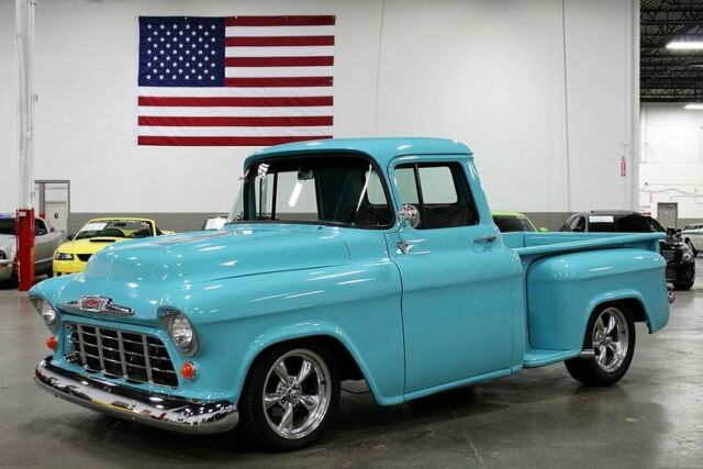 1955 Chevrolet 3100 2827 Miles Teal Pickup Truck 350ci V8 Automatic 1955 Chevrolet Other Pickups --